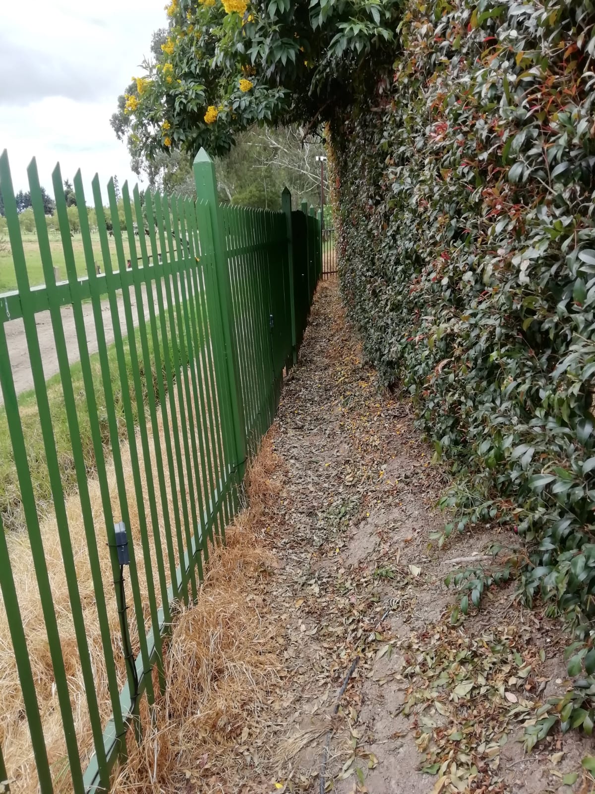 Instalación en Reja